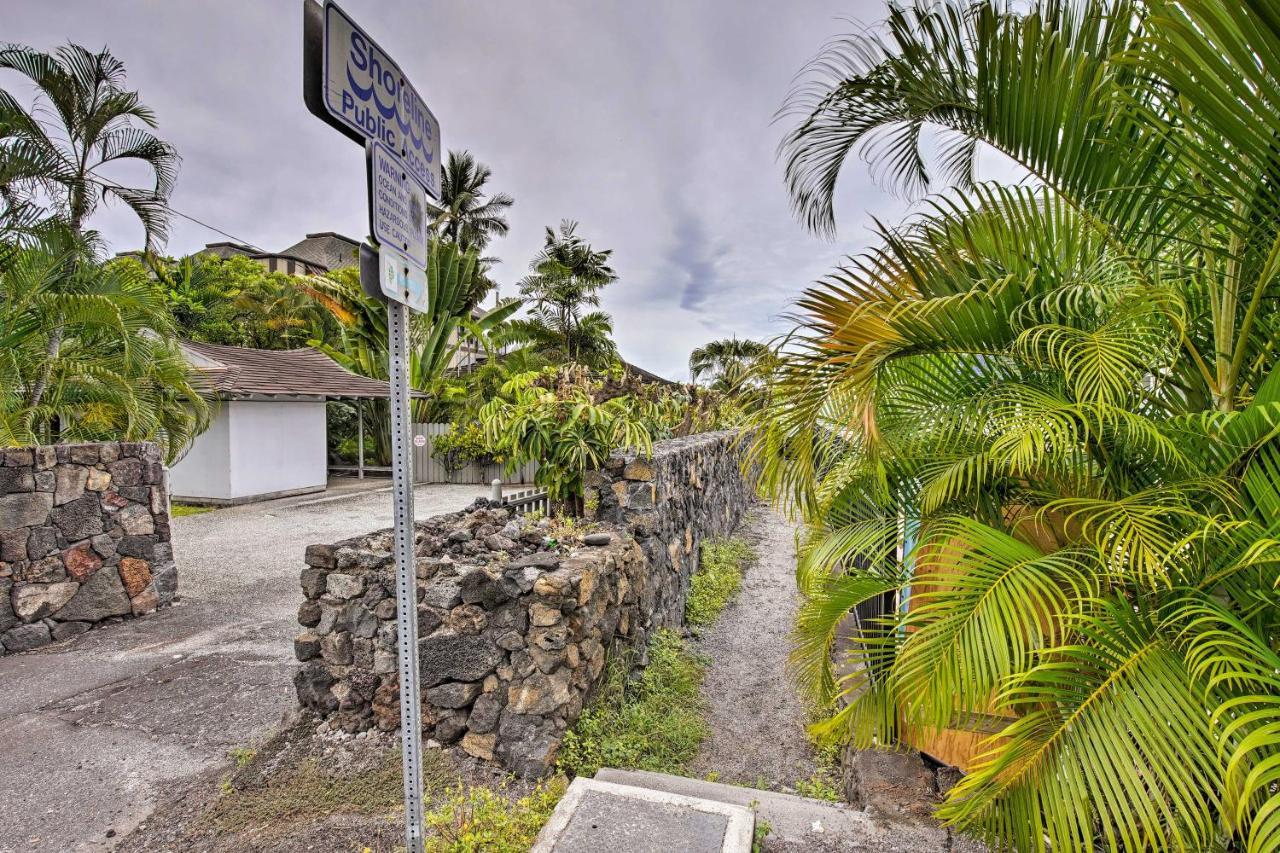 Walk To Turtle Beach From Kailua-Kona Apt! Kültér fotó